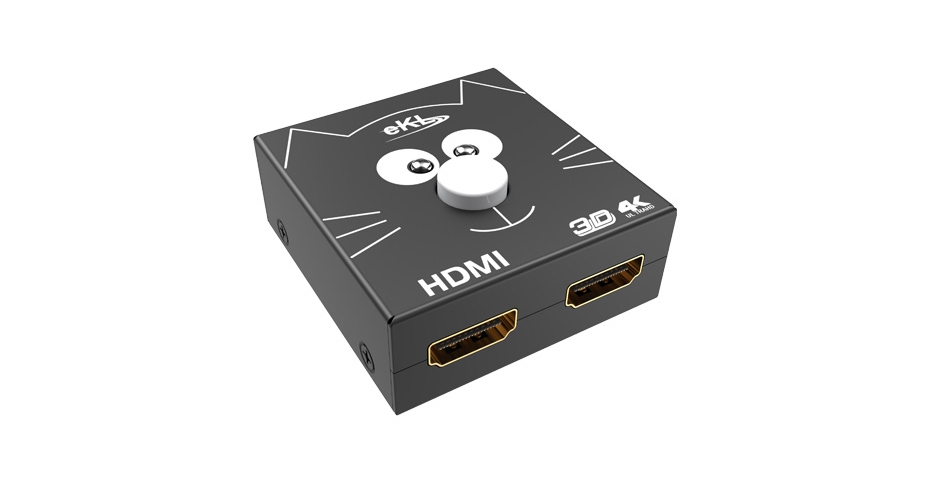 上新！支持双向转换HDMI切换分配器2H