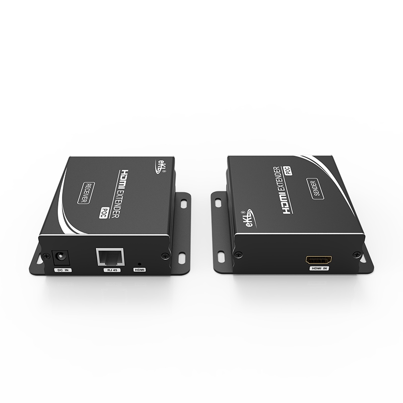 100米HDMI转RJ45单网线延长器HE12