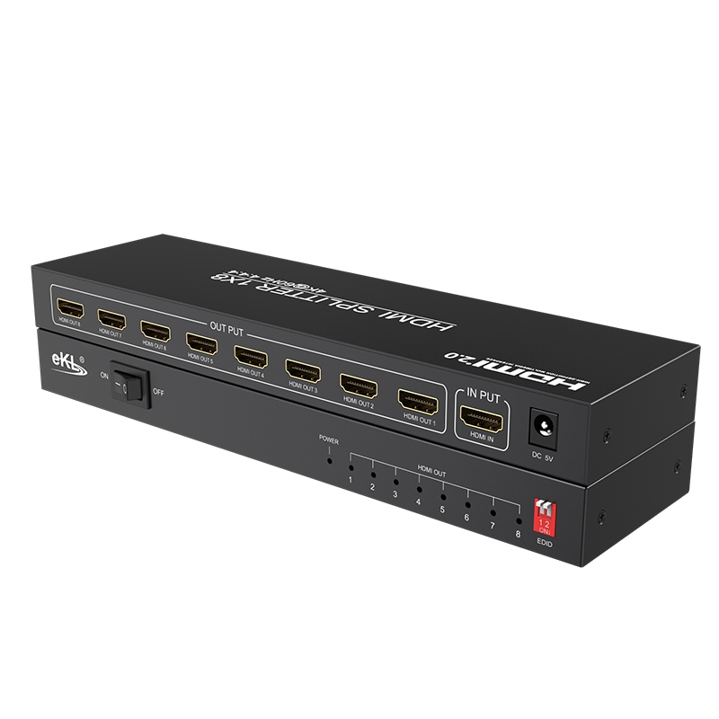 HDMI2.0分配器1进8出UH08
